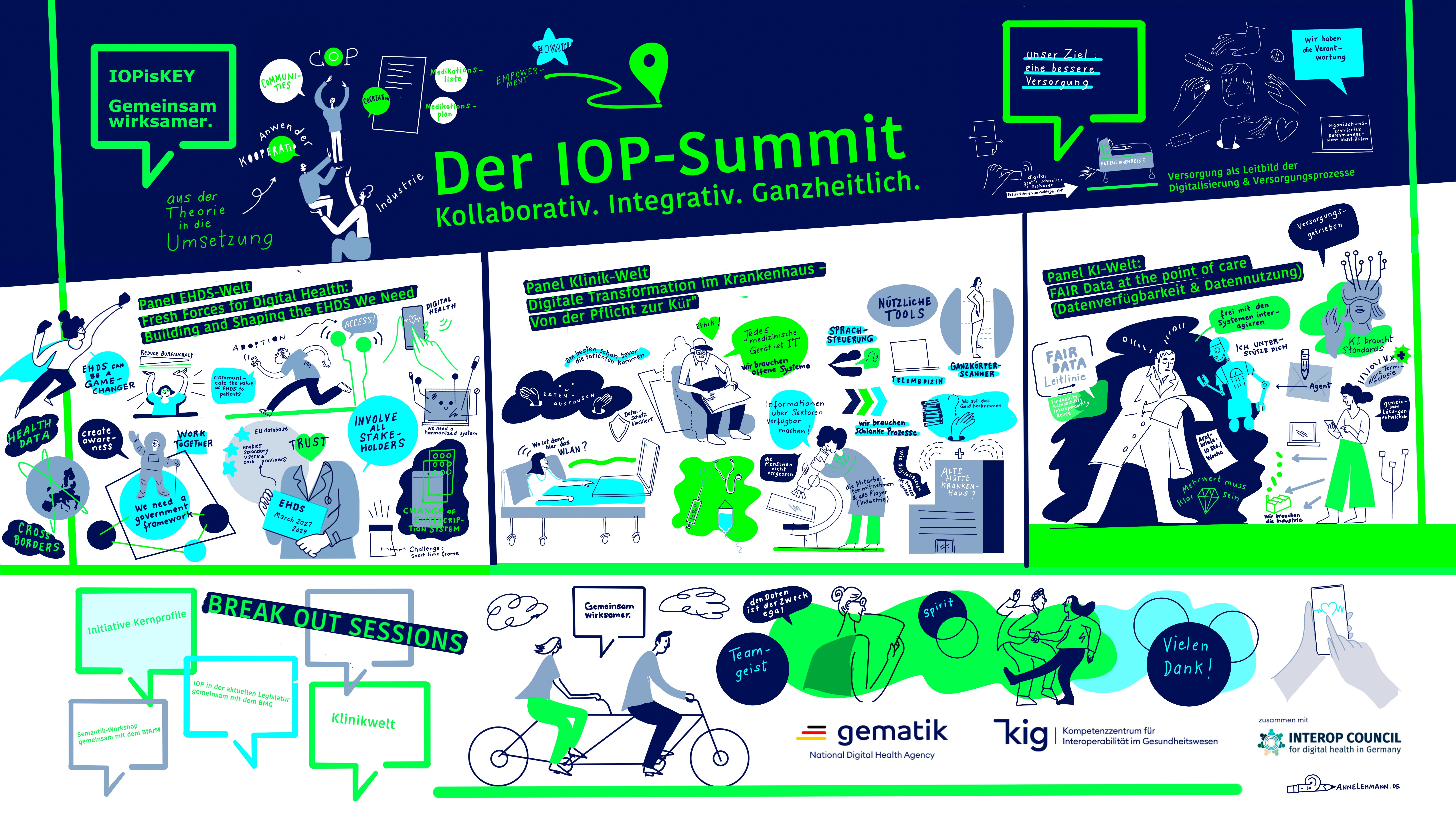Graphic Recording 3. IOP Summit