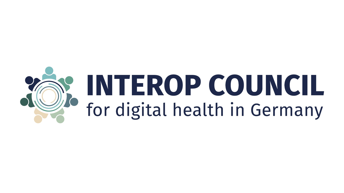 Schriftzug und Logo Interop Council