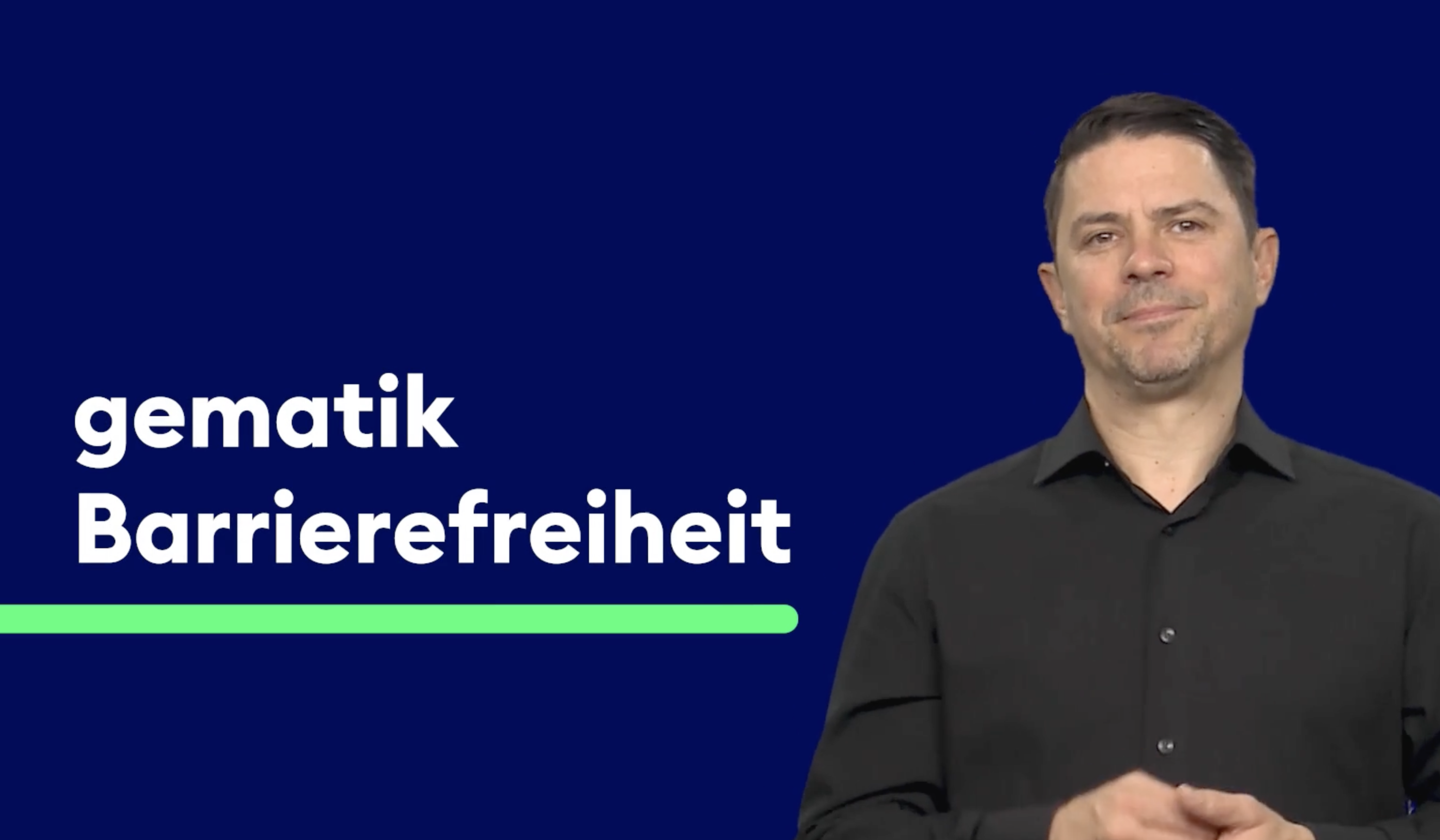 Bild von einem Mann auf blauem Hintergrund