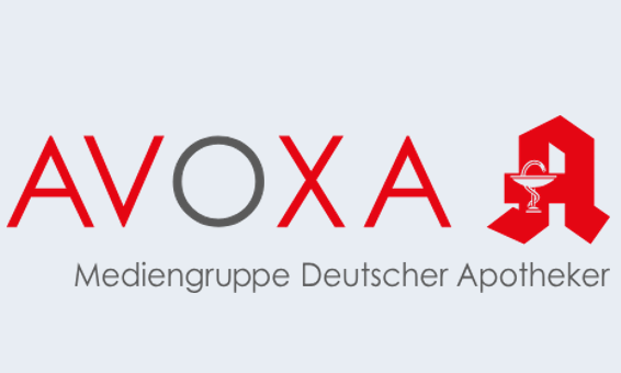 Avoxa schriftzug rot