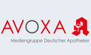 Avoxa schriftzug rot