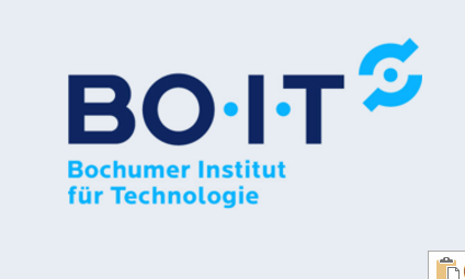 BO It dunkleblauer schriftzug
