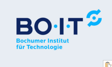 BO It dunkleblauer schriftzug