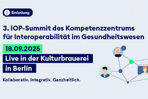 Einladung IOP Summit